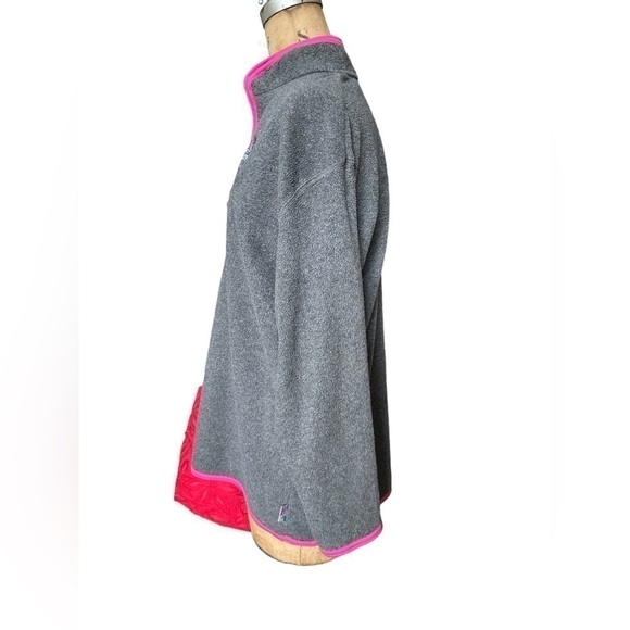 Vintage Disney Eeyore 1/4 Zip Fleece Sweater size L  gray - Picture 3 of 10